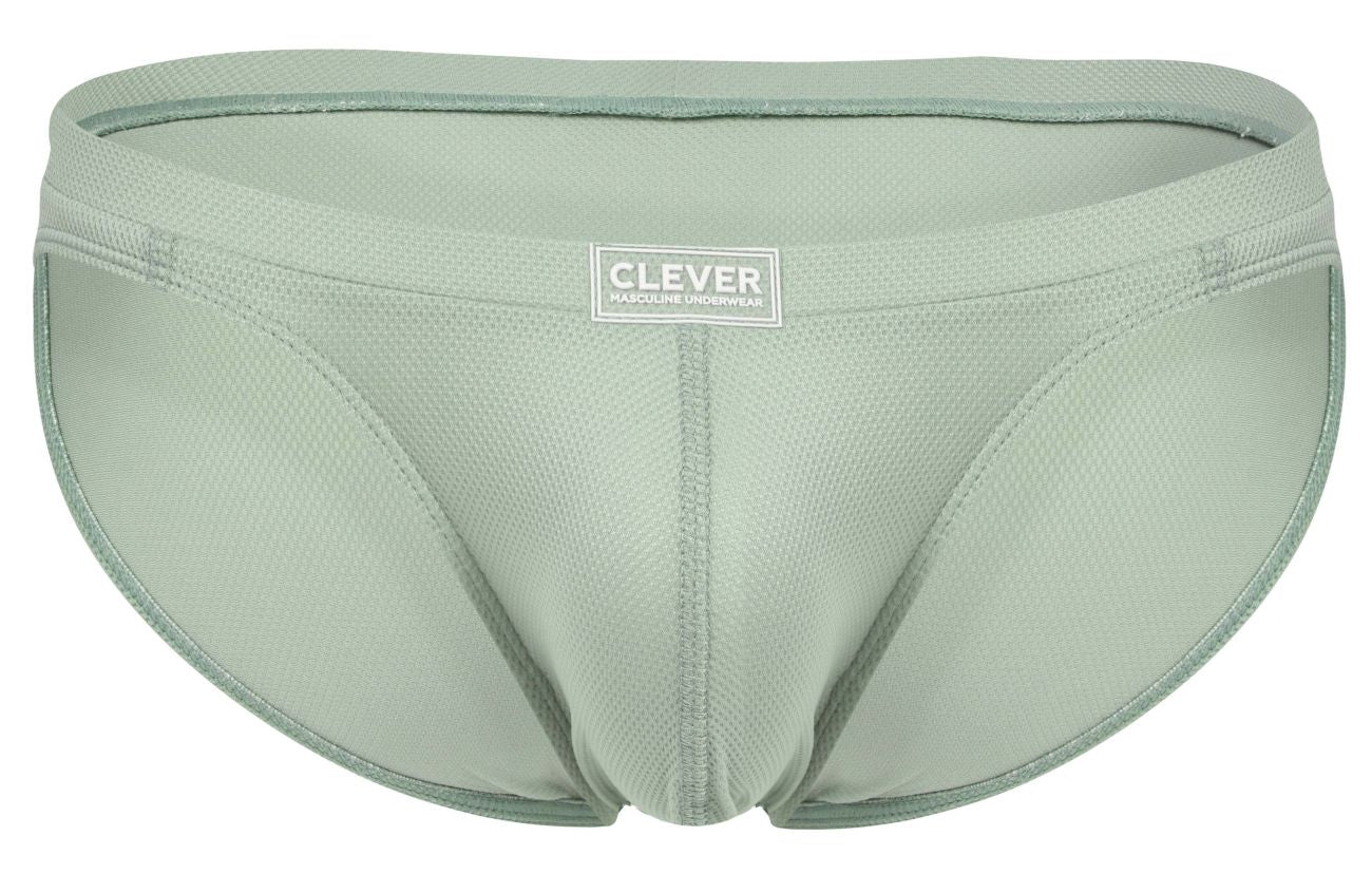 Clever 2014 Reto Mens Smooth Lightweight Briefs Green
