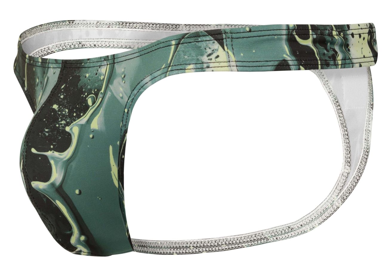 Clever 2020 Galia Mens Minimal Cover Thong Green