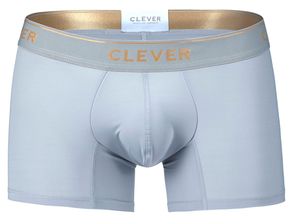 Clever 2026 Valladolid Mens Sleek Boxer Briefs Trunks Gray