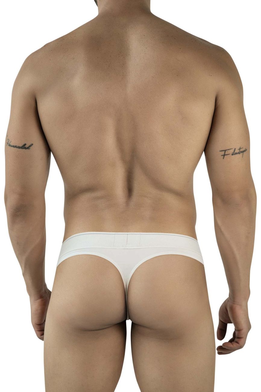 Clever 2044 Mendoza Mens Supportive & Sexy Thongs Beige