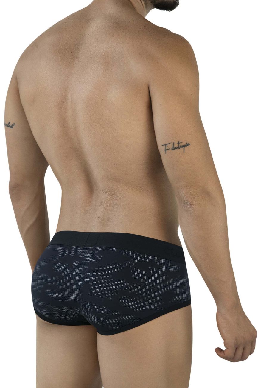Clever 2053 Mens Stealthy Style All Day Comfort Briefs Black