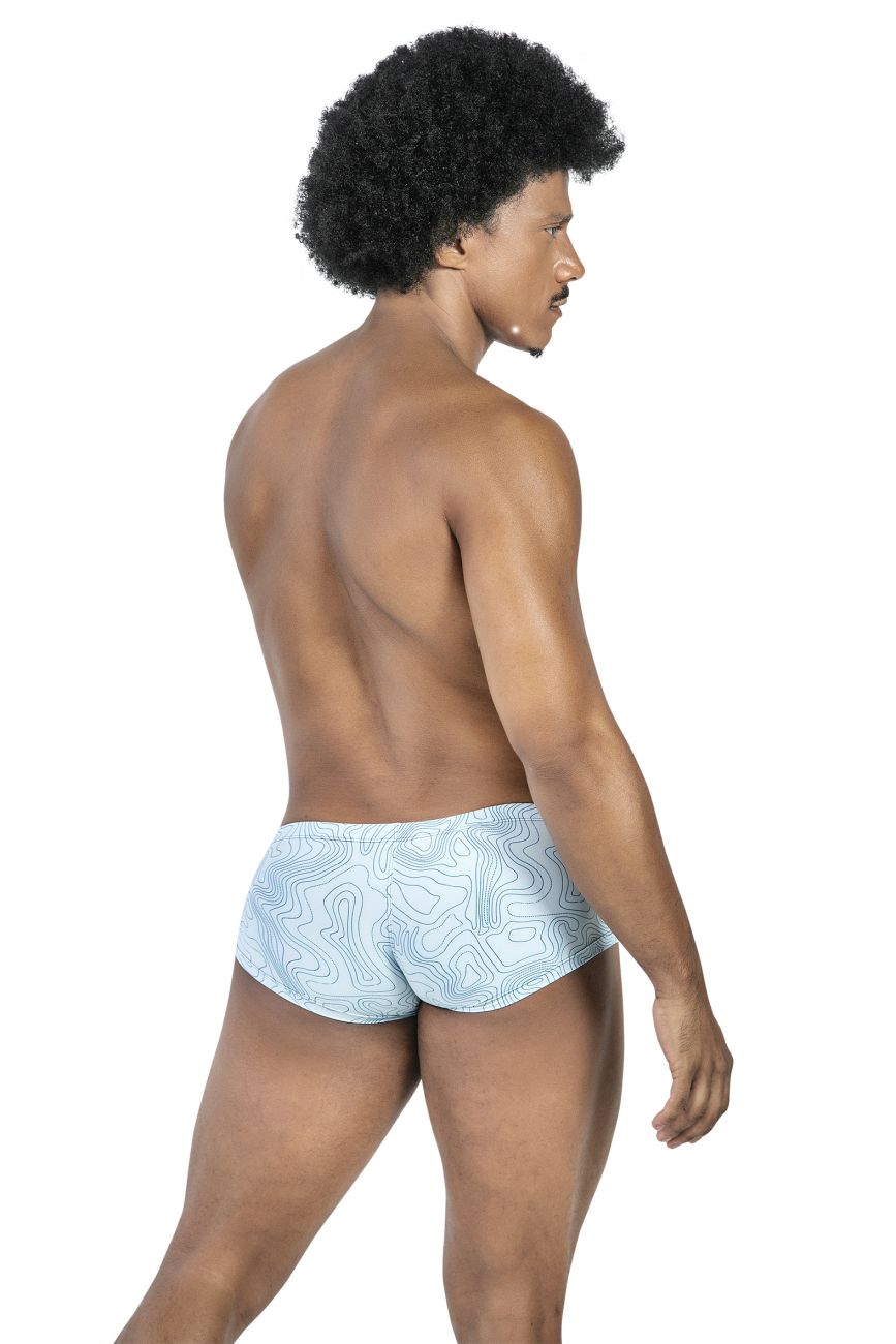 Clever 3 PK 229951 Australian Latin Trunks Blue-White-Green