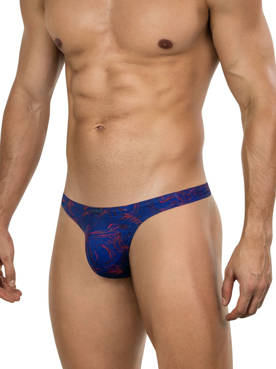 26031 Helion Male Daily Essentials Perfect Balance Thongs Blue