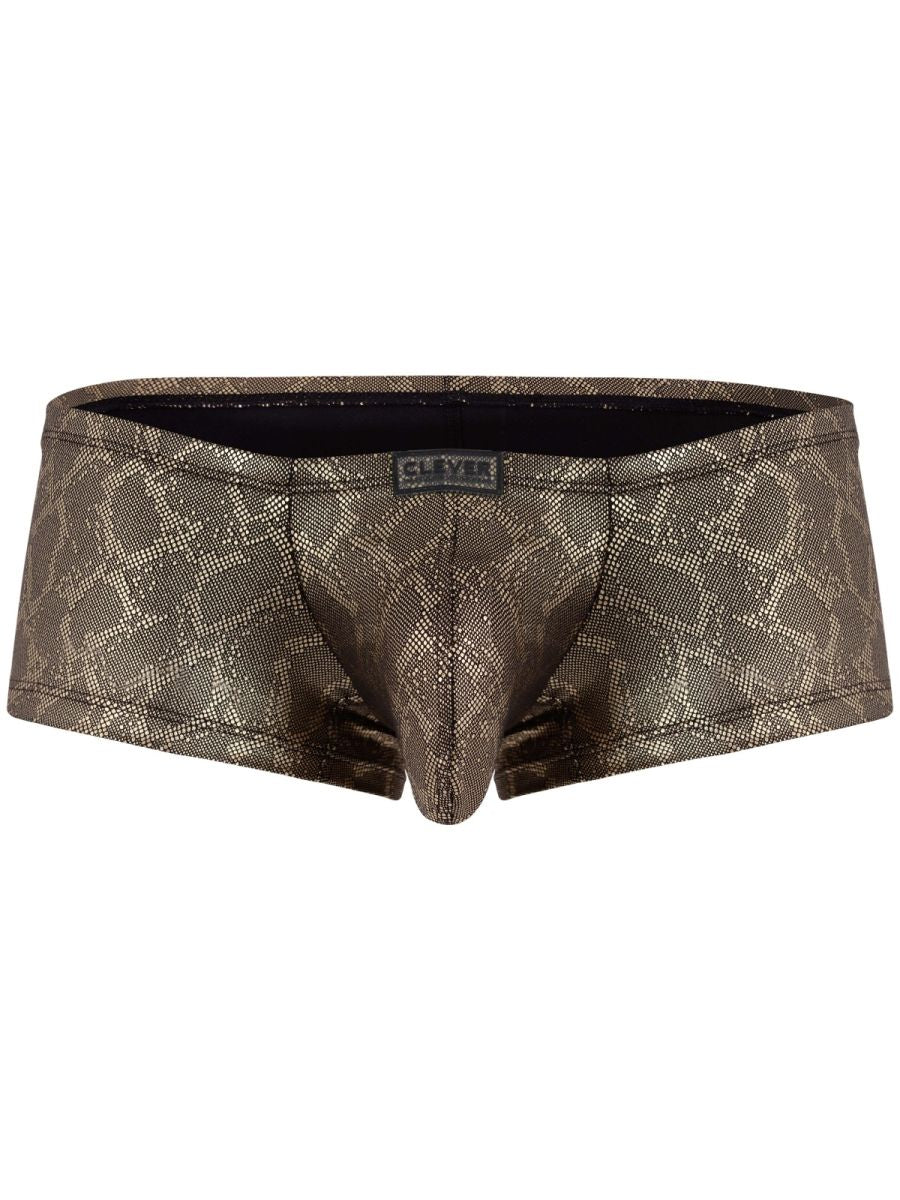 26042 Atlas Male Premium Underwear Piece Trunks Gold