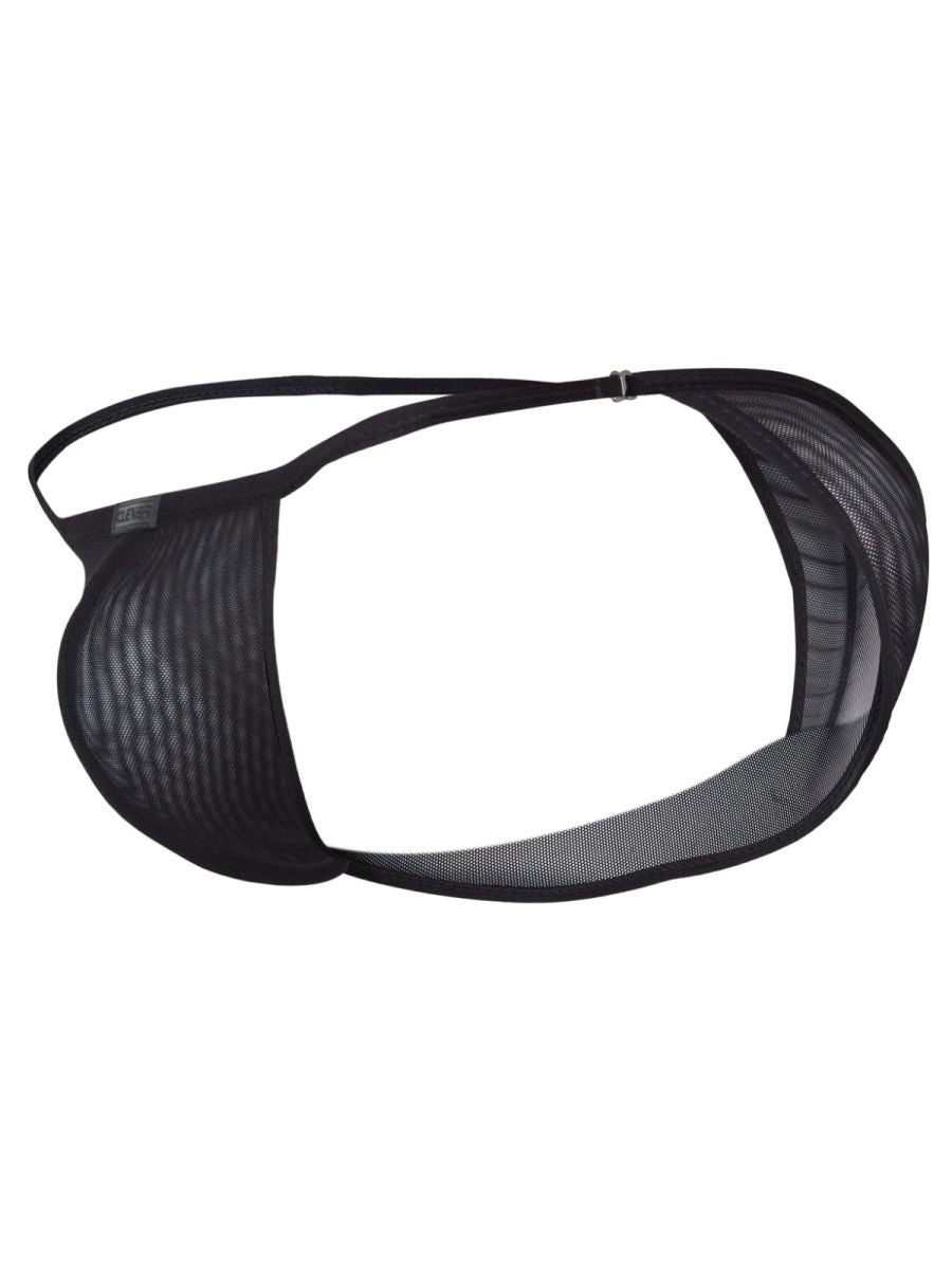 26057 Eos Male Intimate Wardrobe Sheer Bikini Black