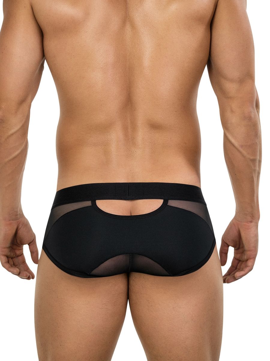 26059 Tanatos Male Sophisticated Essentials Briefs Black