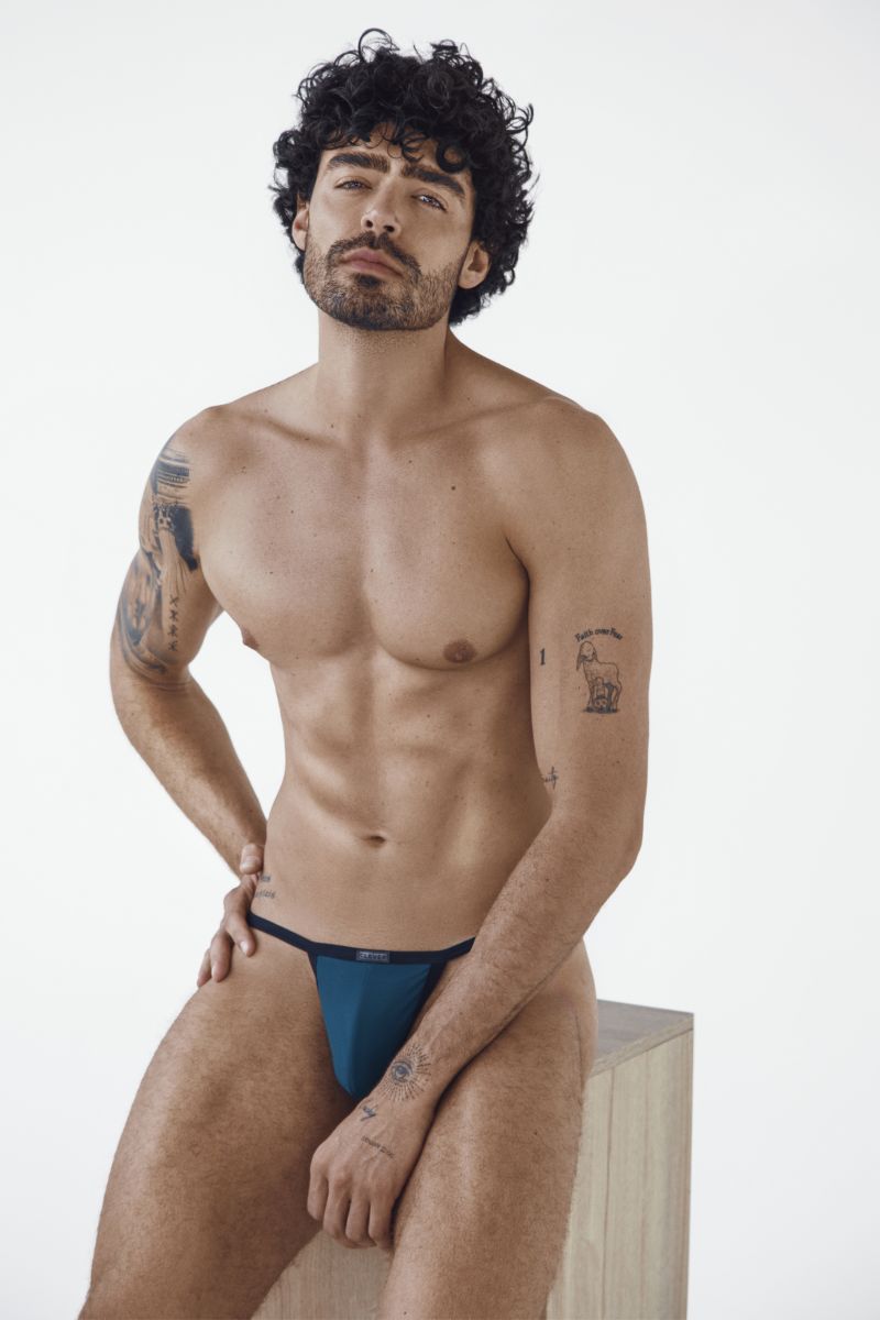 Clever 26158 Boreas Mens Maximum Confidence & Comfort Modern Brief Petrol Blue