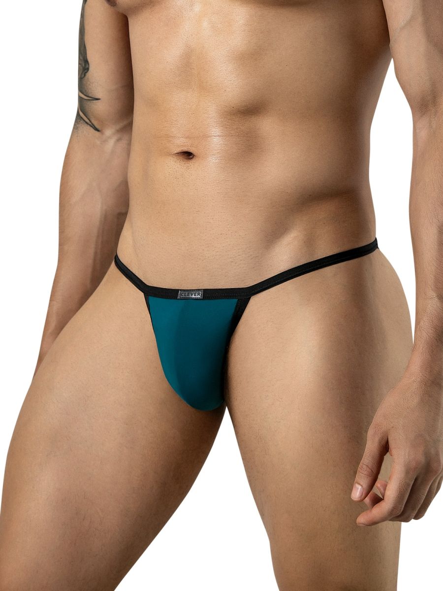 Clever 26158 Boreas Mens Maximum Confidence & Comfort Modern Brief Petrol Blue