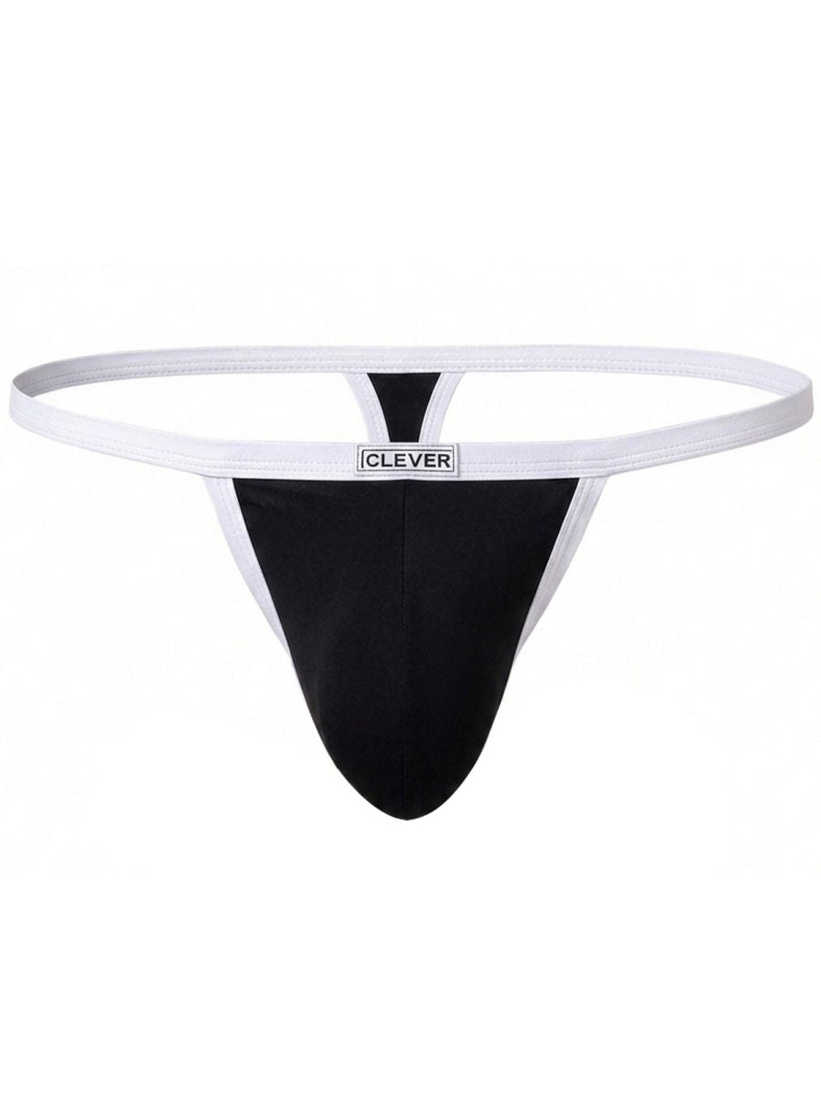 Clever 26162 Boreas Mens Maximum Confidence & Comfort Modern Thongs Black