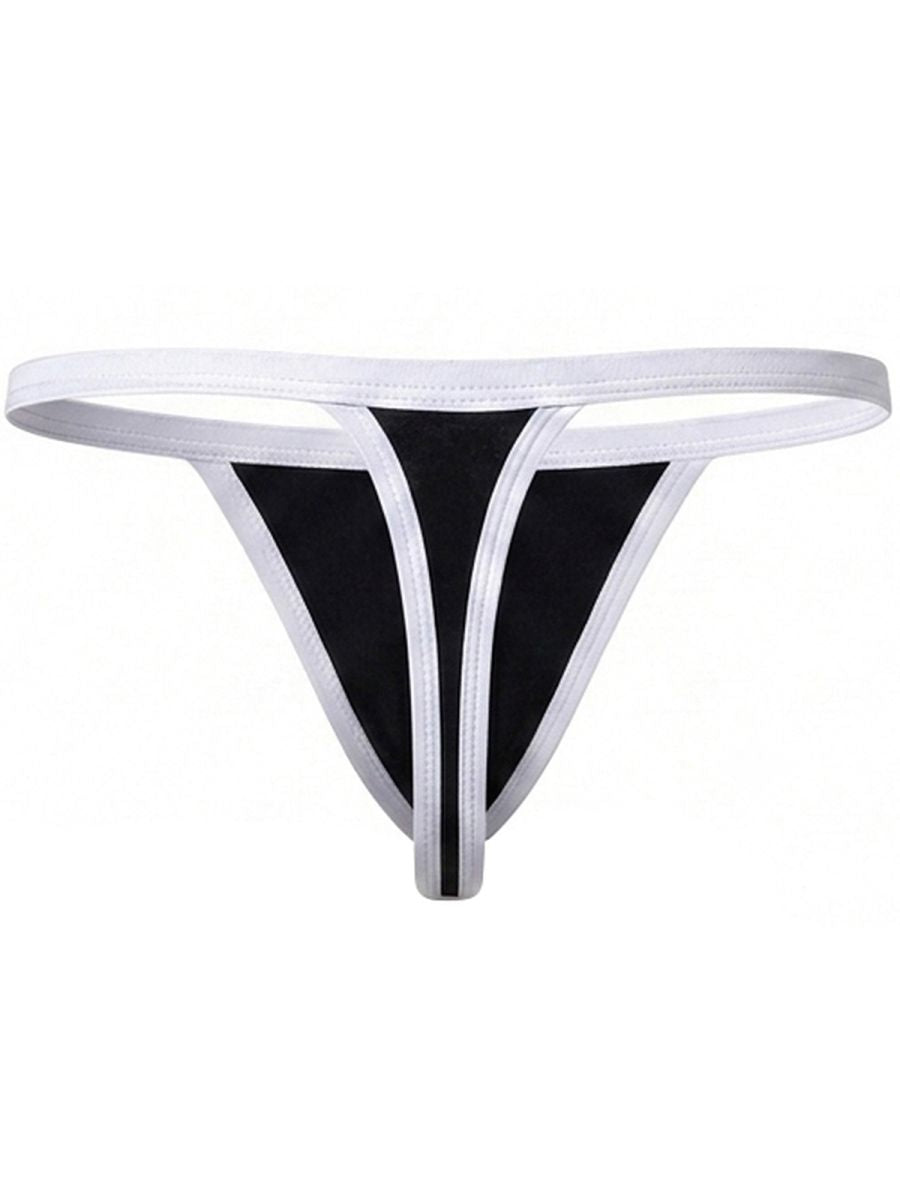 Clever 26162 Boreas Mens Maximum Confidence & Comfort Modern Thongs Black
