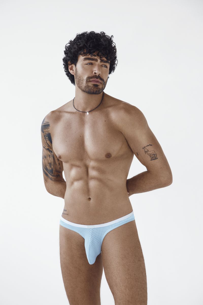 Clever 26186 Ulises Mens Ultimate Modern Style Briefs Light Blue