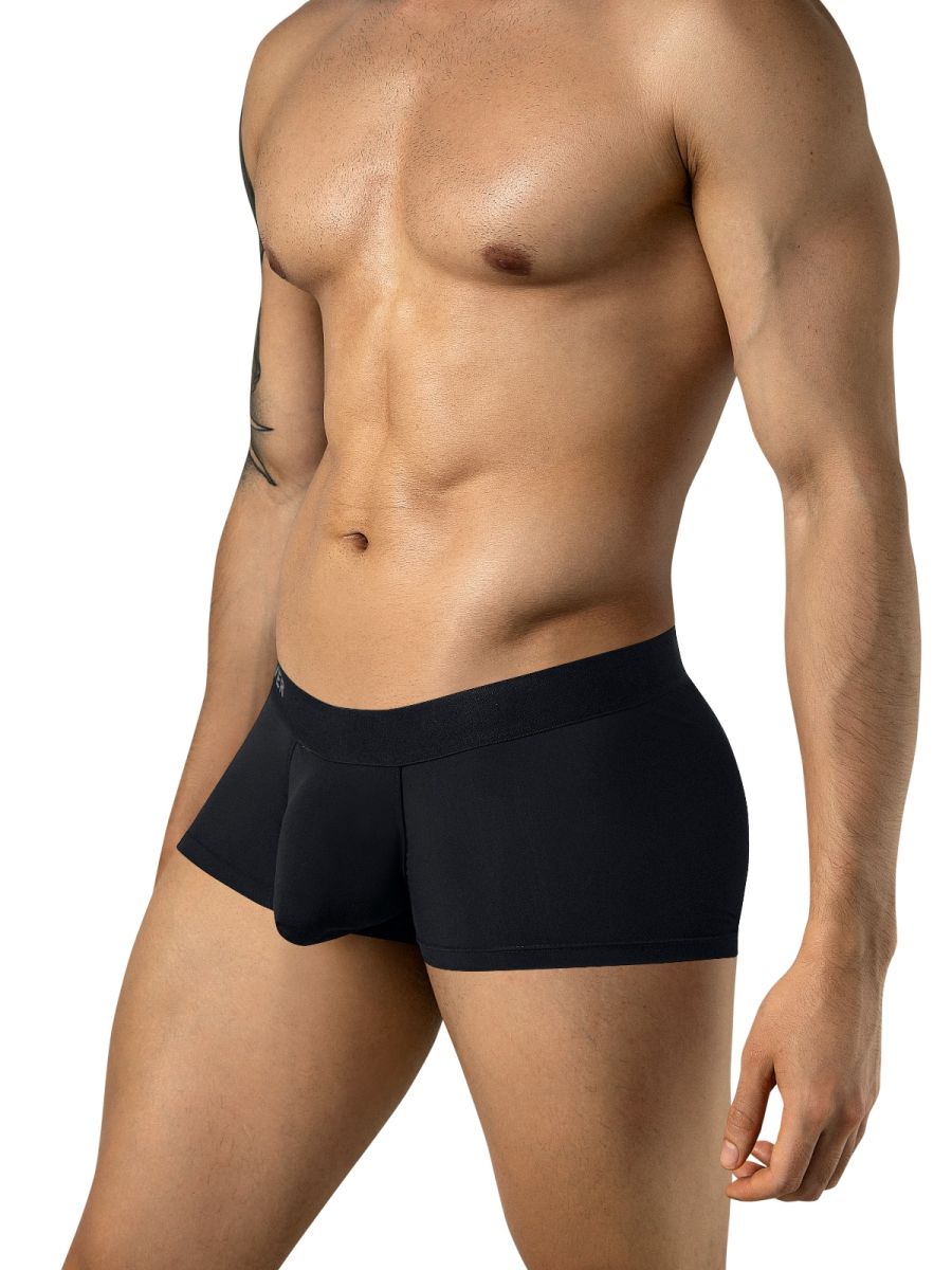Clever 26208 Mompox Mens Sleek Body Defining Trunks Black