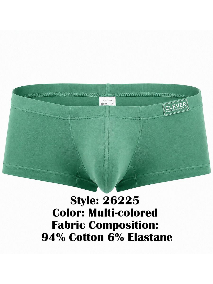 Clever 26225 3PK Mens Australian Latin Daily Essentials Trunks 3 Colours