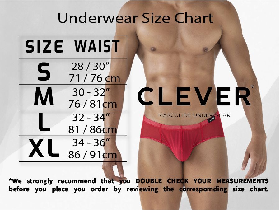 Clever 26186 Ulises Mens Ultimate Modern Style Briefs Light Blue