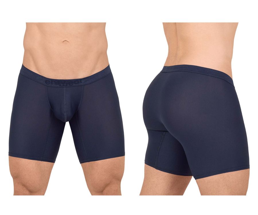 ErgoWear EW1655 SLK Boxer Briefs Navy Blue