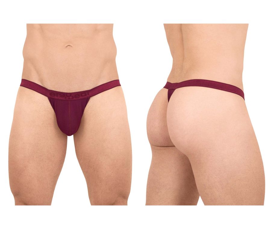 ErgoWear EW1656 SLK Thongs Burgundy