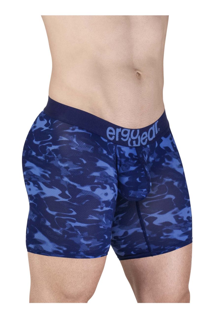 ErgoWear EW1721 MAX SE CAMO Boxer Briefs Blue