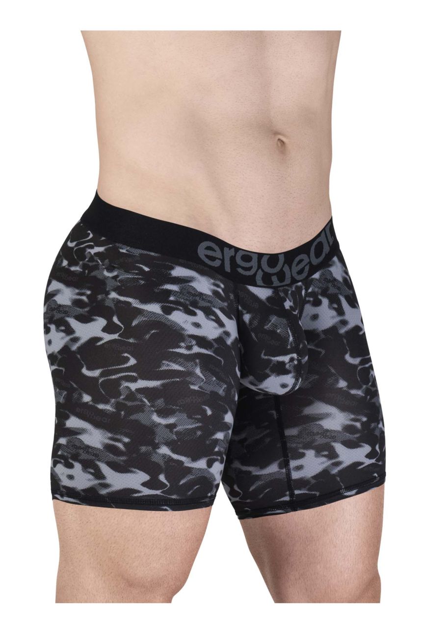 ErgoWear EW1725 MAX SE CAMO Boxer Briefs Black