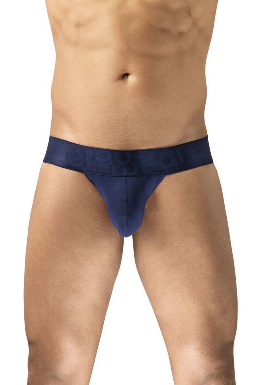ErgoWear EW1738 MAX BOLD Male Stretchy Sleek Thong Navy Blue