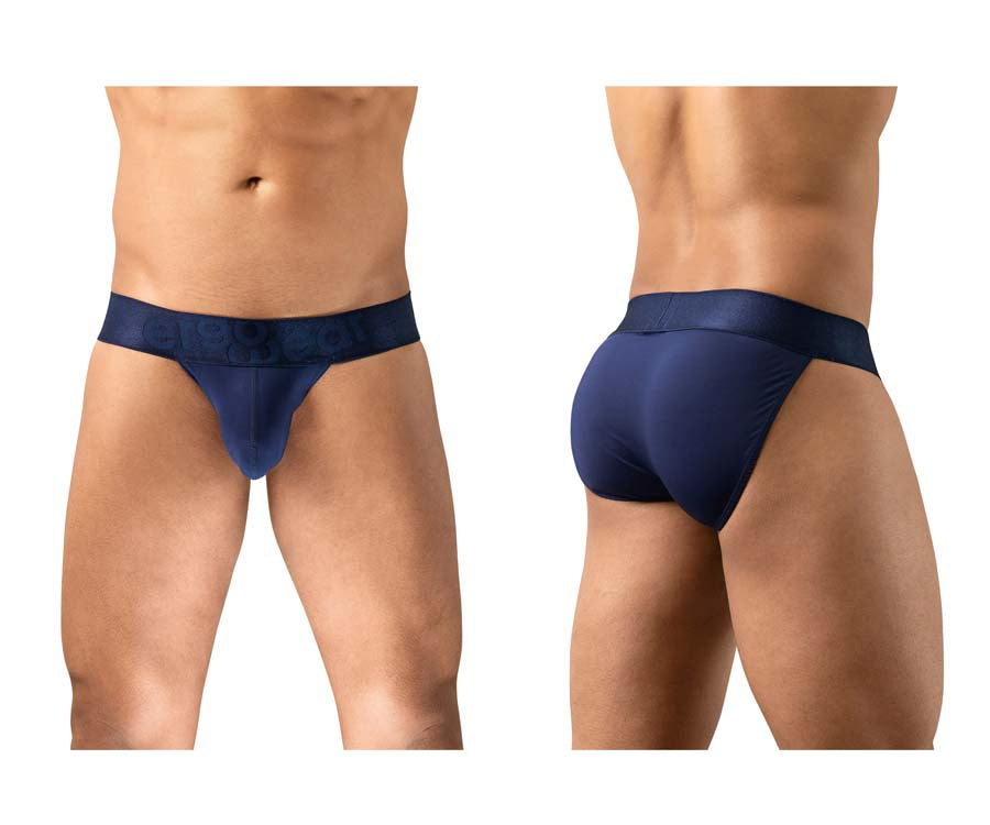 ErgoWear EW1739 MAX BOLDMens Sleek Stretch Bikini Brief NAvy Blue