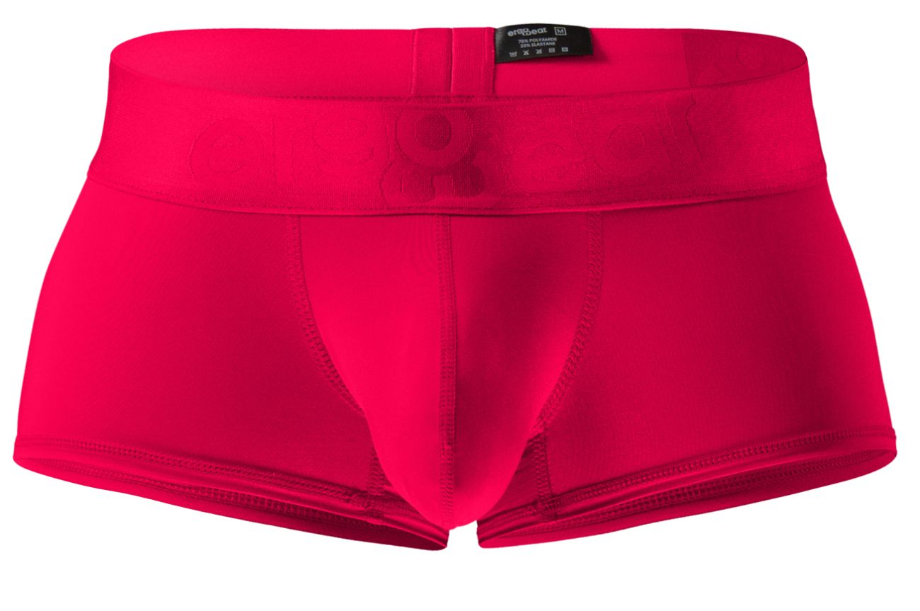 ErgoWear EW1744 MAX BOLD Mens Crafted for Comfort Trunks Red