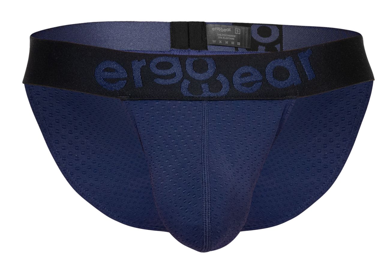 ErgoWear EW1790 MAX FLOW Mens Sleek Bikini Brief Dark Blue