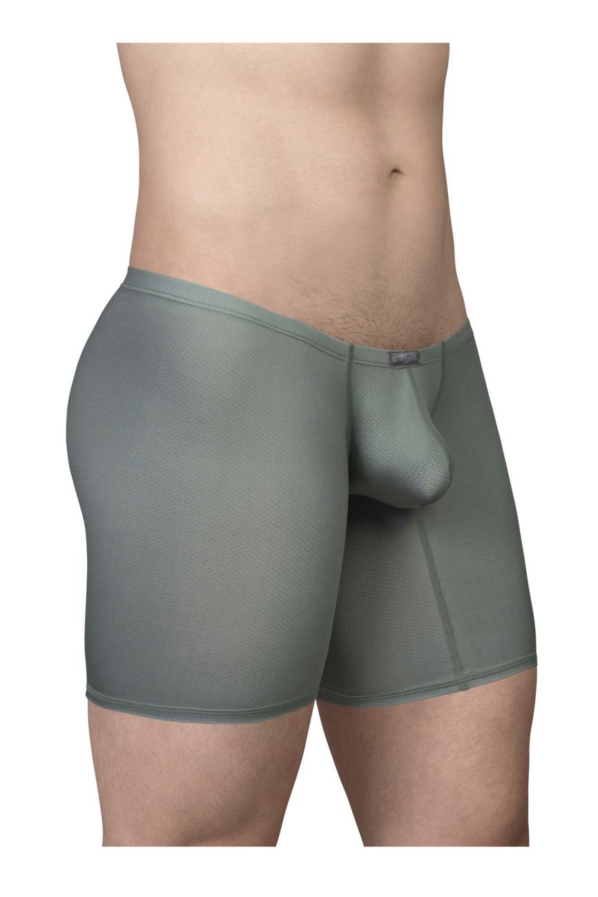ErgoWear EW1804 X4D SE Mens Extra Coverage Boxer Briefs Olive Green