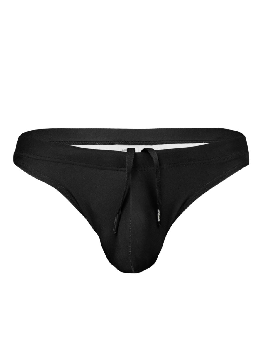 ErgoWear EW1830 Elite Performance Mens Premium Swim Thongs Black