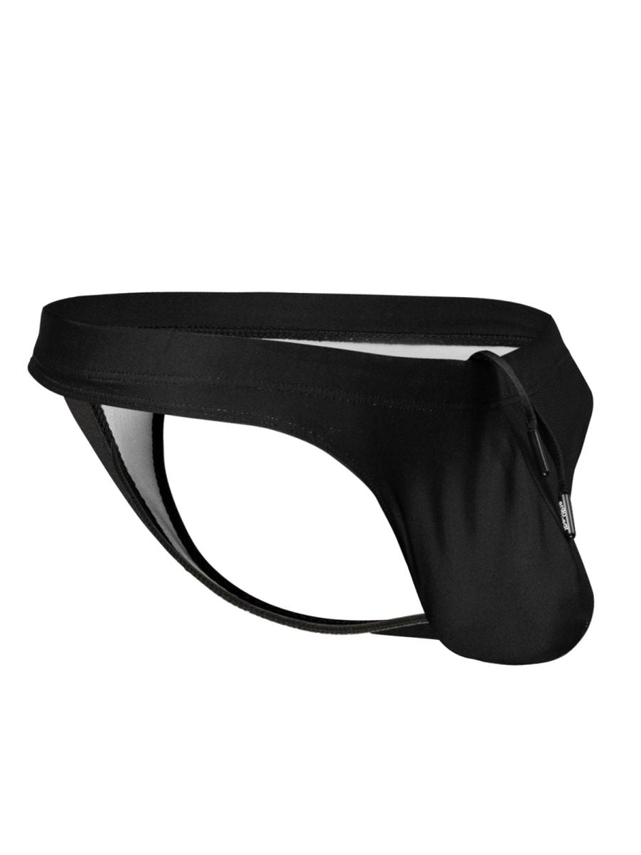 ErgoWear EW1830 Elite Performance Mens Premium Swim Thongs Black