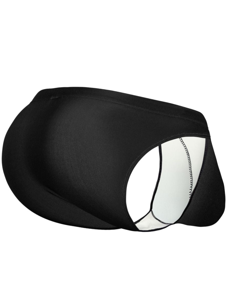 ErgoWear EW1831 Performance Microfiber 4-Way Stretch Swim Bikini Black