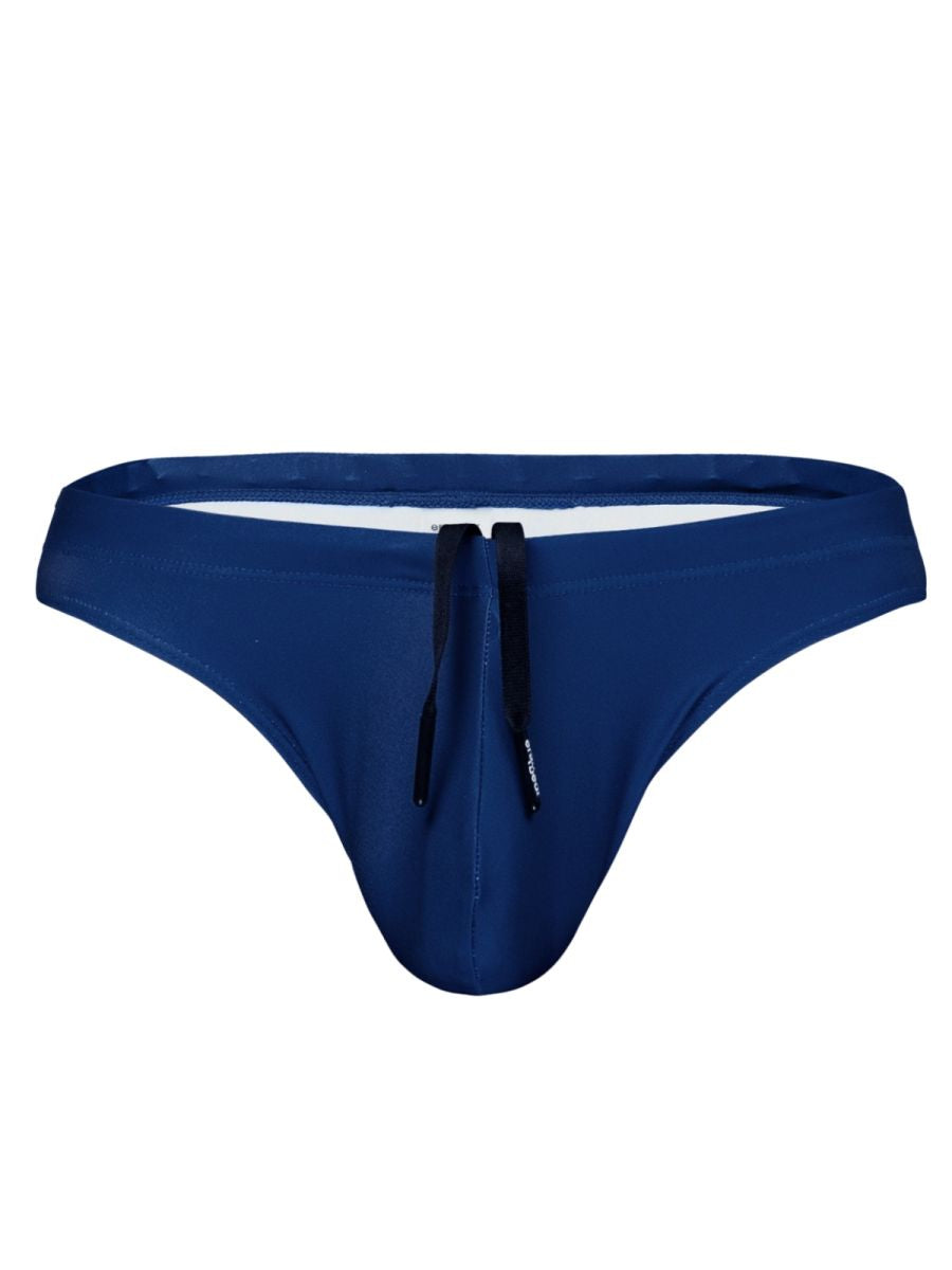 ErgoWear EW1832 Performance 4-Way Stretch Men's Swim Thongs Blue Indigo