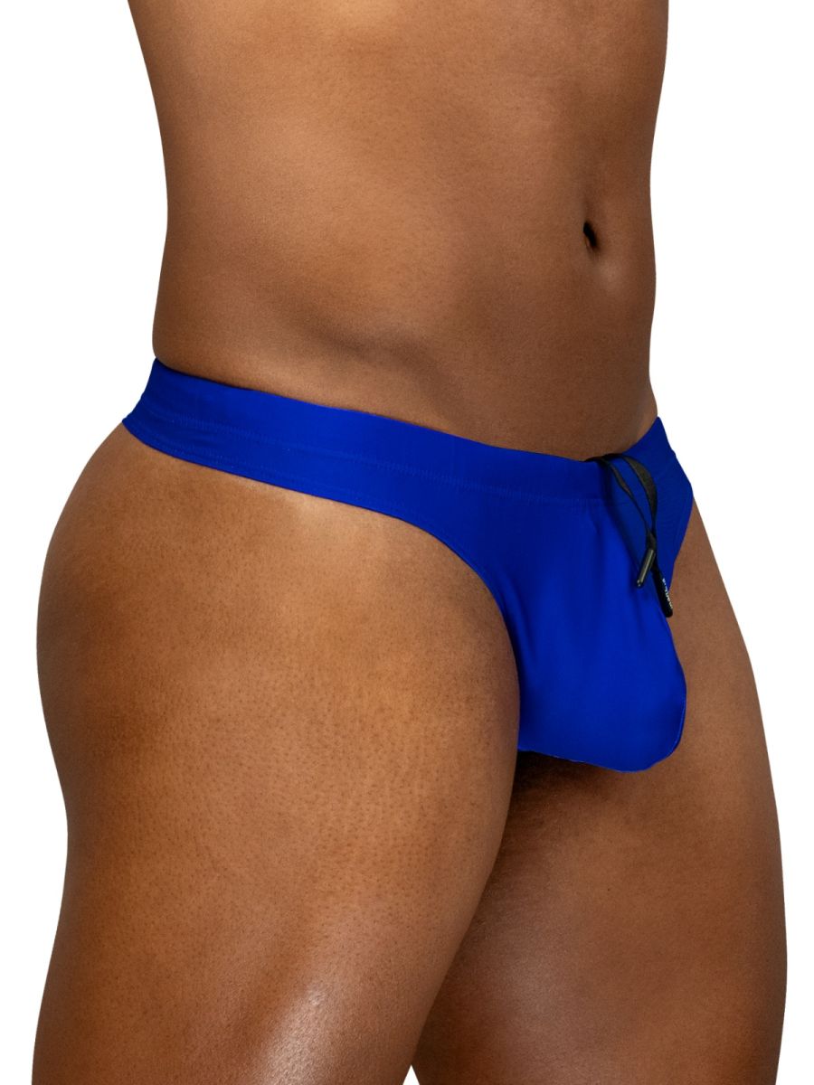 ErgoWear EW1834 Bold 4-Way Stretch Male Swim Thong Electric Blue