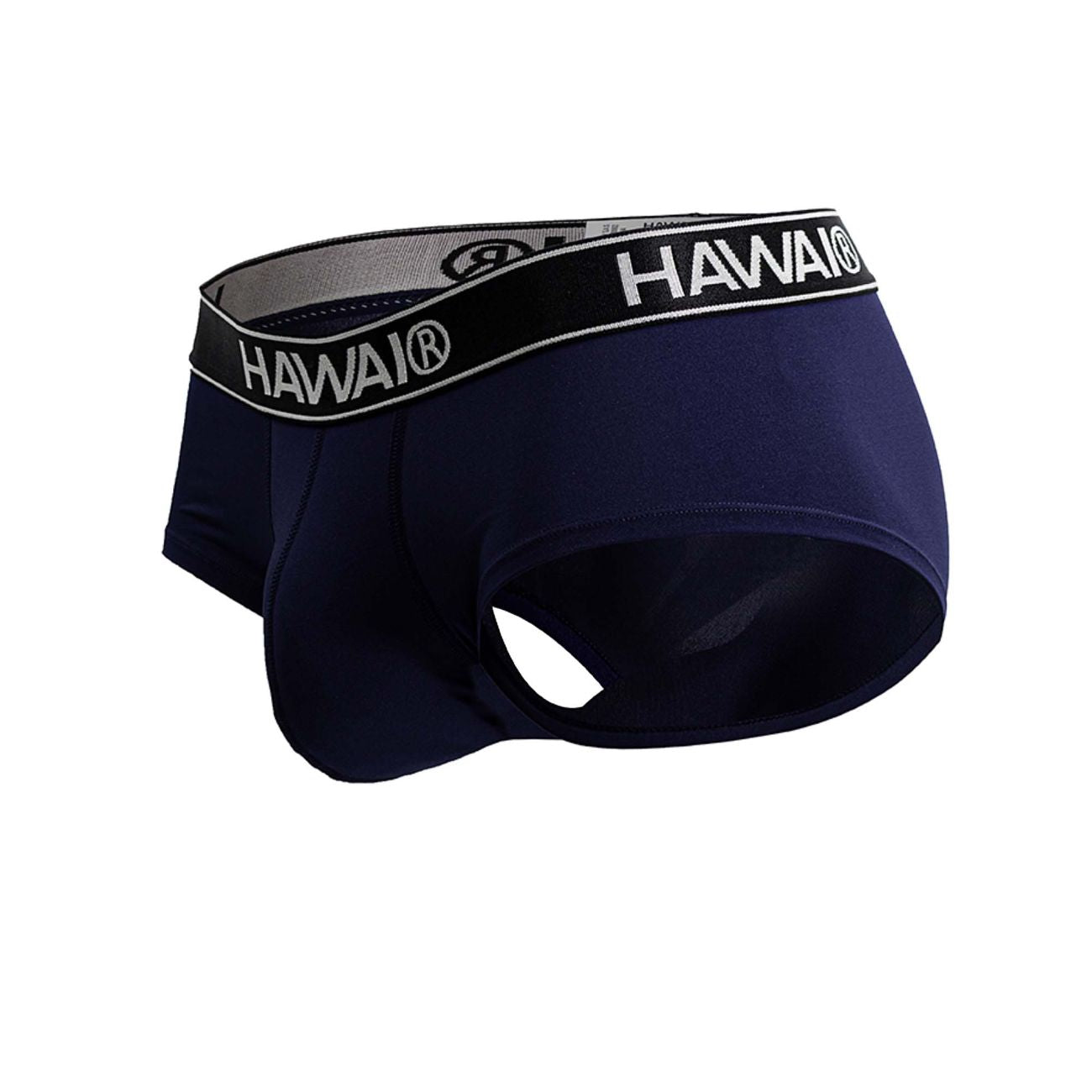 HAWAIR 41961 Mens Maximum Comfort Microfiber Briefs Dark Blue