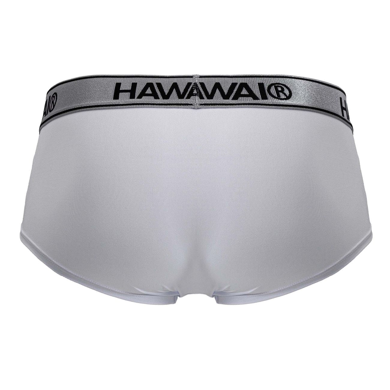 HAWAIR 41961 Mens Maximum Comfort Microfiber Briefs White