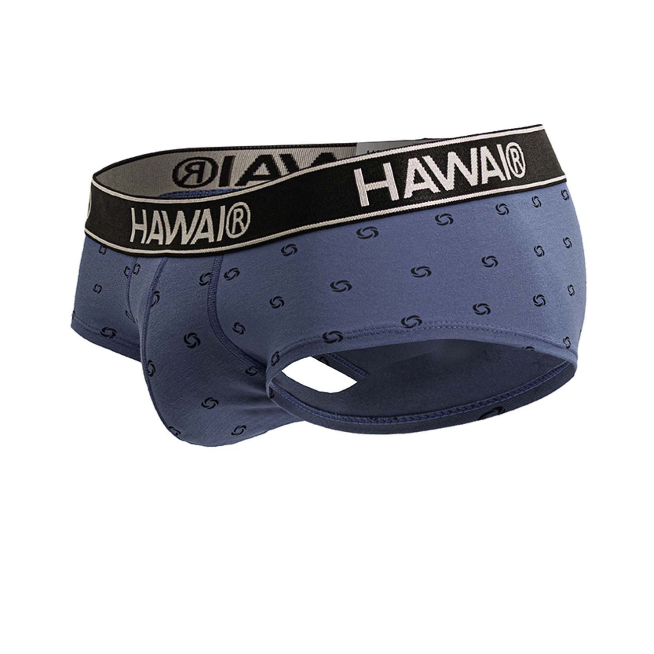HAWAIR 42531 Cotton Blend Male Everyday Briefs Blue Quartz
