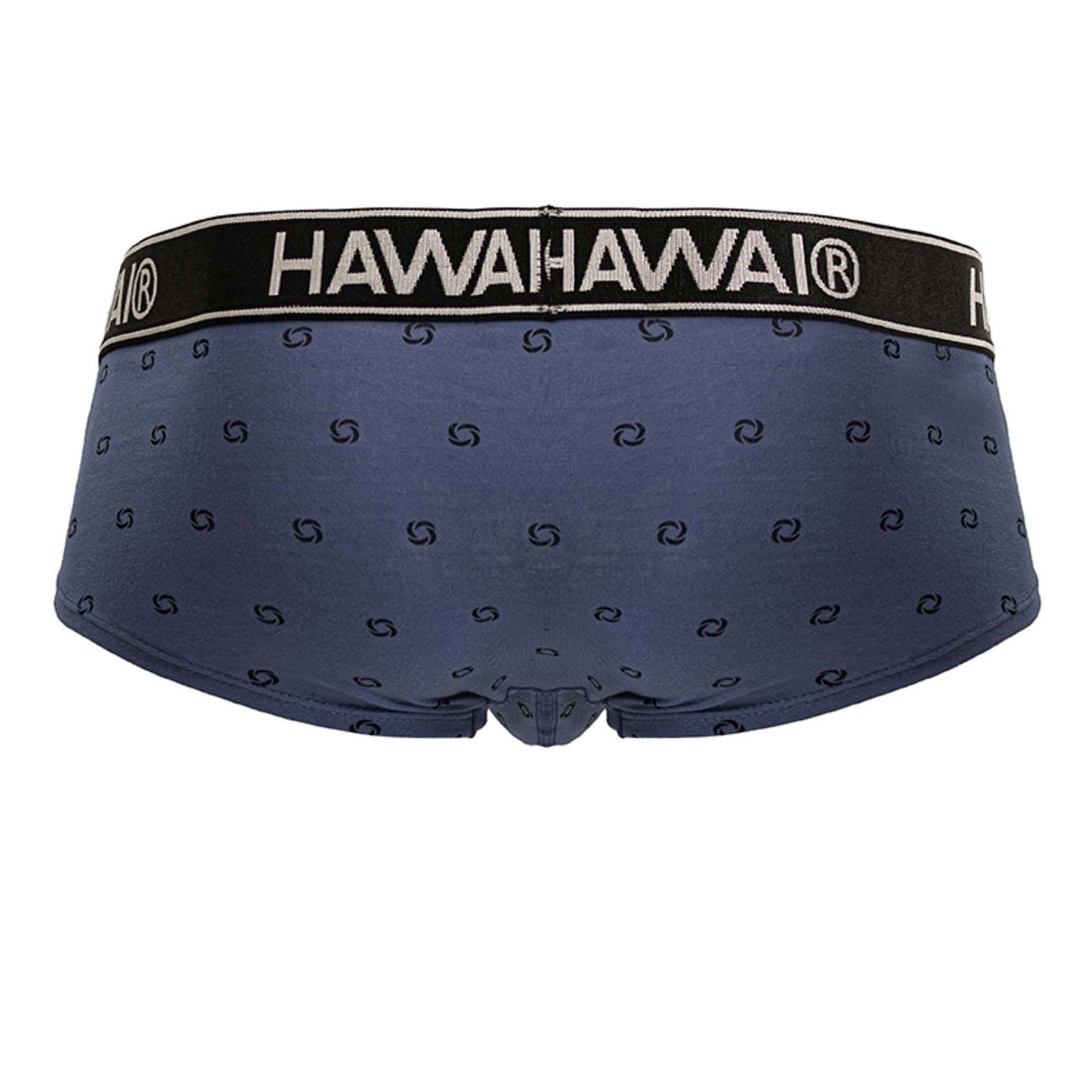 HAWAIR 42531 Cotton Blend Male Everyday Briefs Blue Quartz