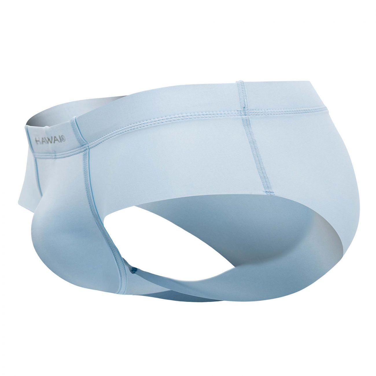 HAWAI 42141 Solid Hip Briefs Light Blue