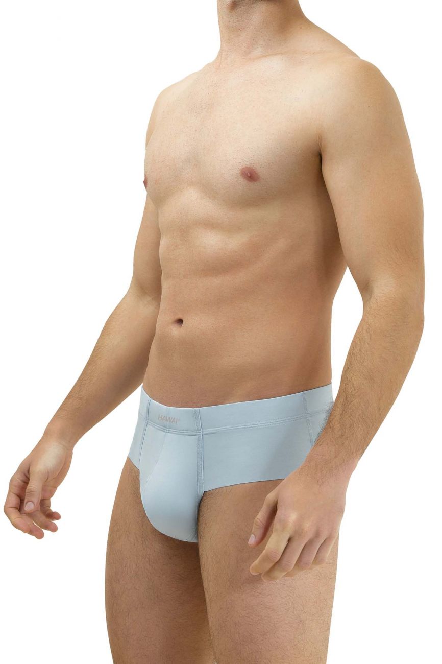 HAWAI 42141 Solid Hip Briefs Light Blue