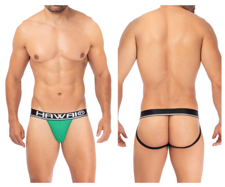 HAWAI 42307 Microfiber Jockstrap Green