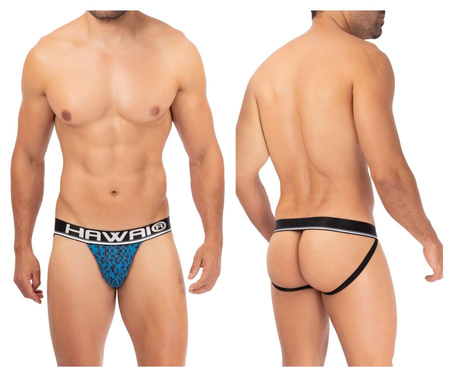 HAWAI 42320 Microfiber Jockstrap Blue