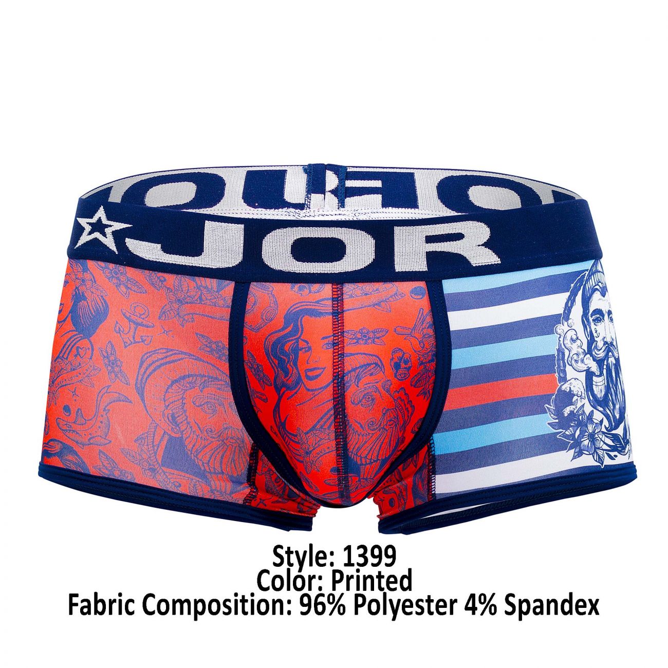 JOR 1399 Sailor Trunks Printed