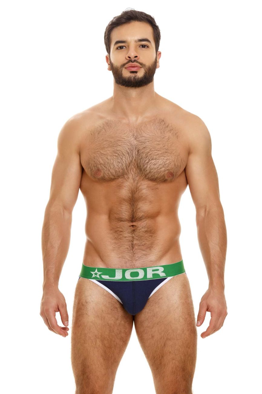 JOR 1719 Match Jockstrap Blue