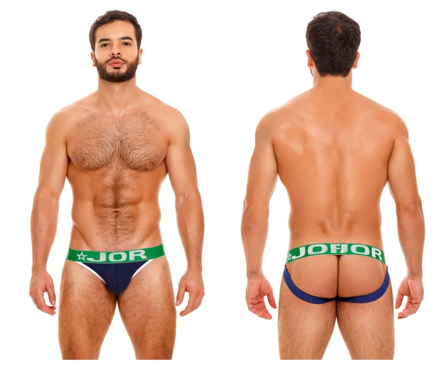 JOR 1719 Match Jockstrap Blue