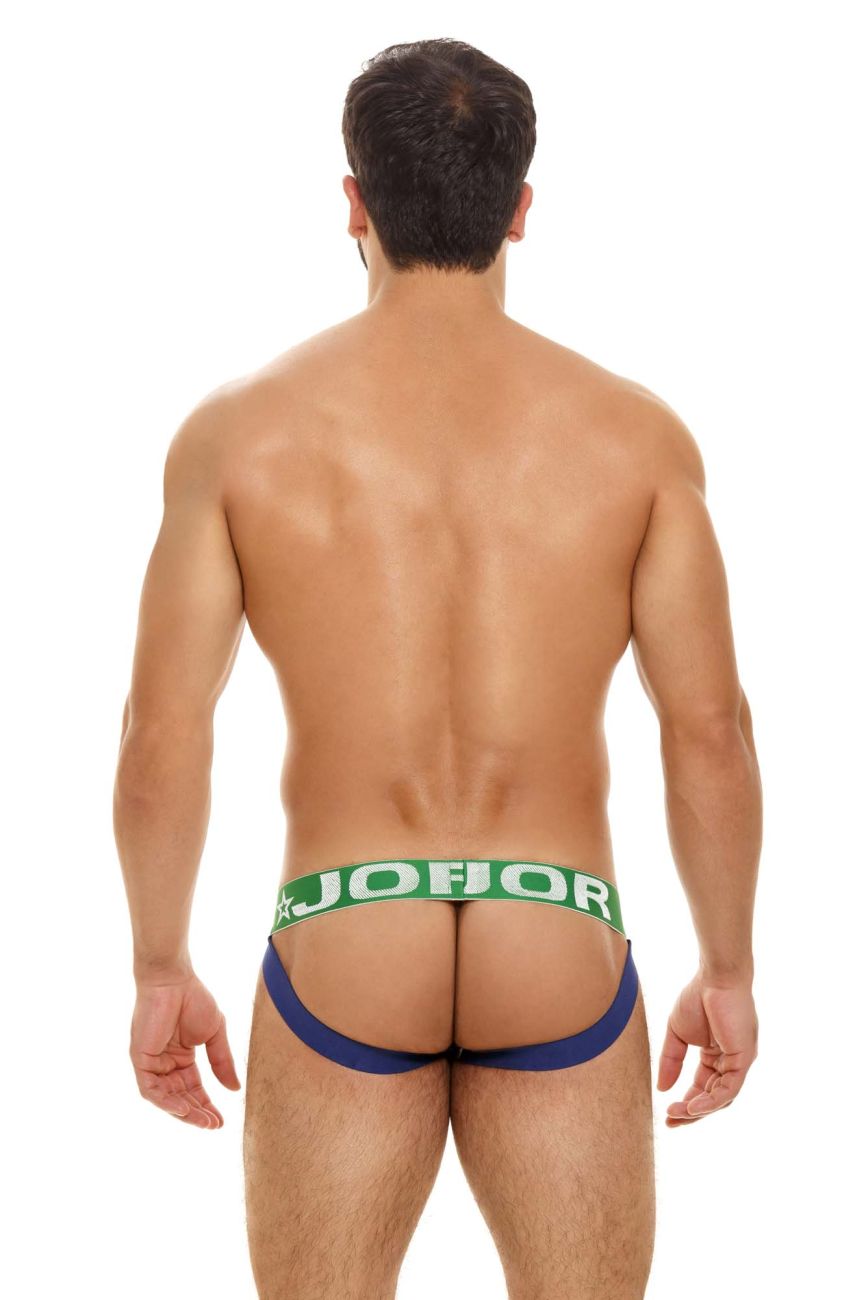 JOR 1719 Match Jockstrap Blue