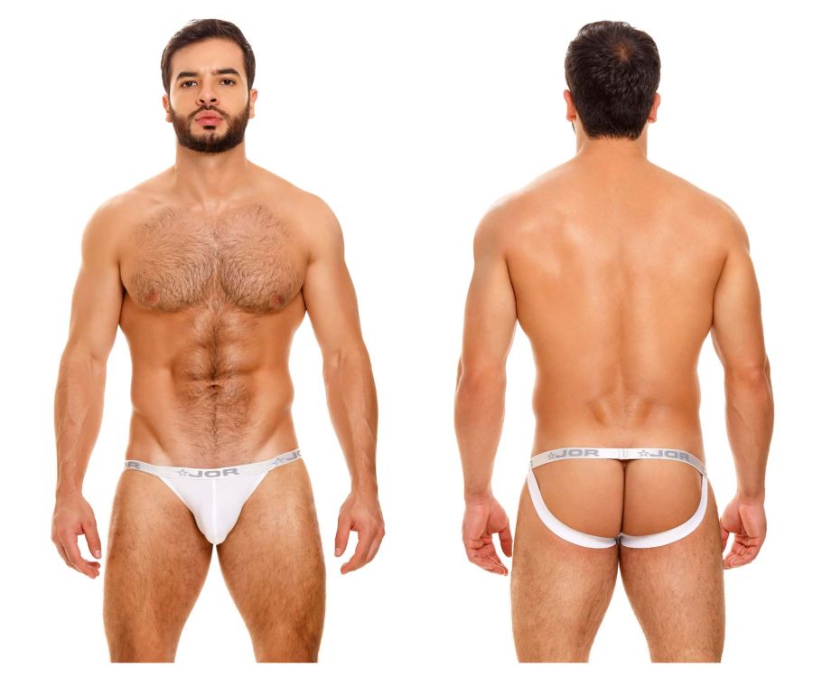 JOR 1722 Romeo Jockstrap White