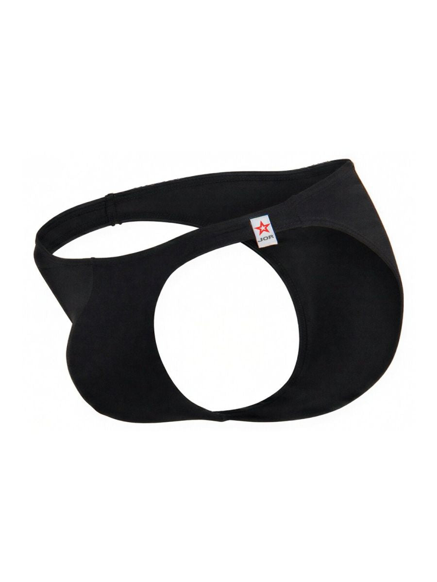 JOR 2273 Travel Mens Classic Modern Fit Swim Bikini Black Plus Sizes