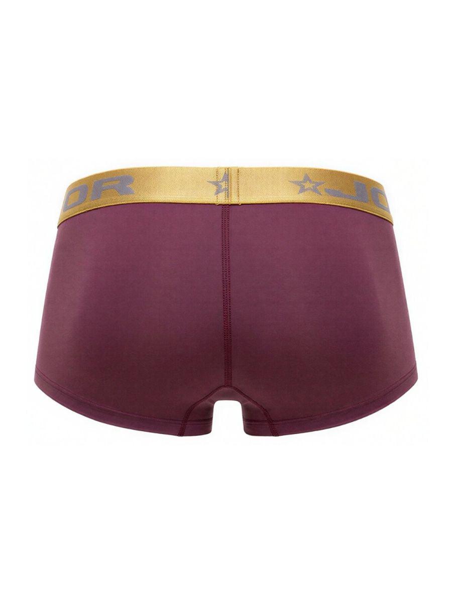 JOR 2326 Soho Mens Everyday Essentials Trunks Wine Plus Sizes