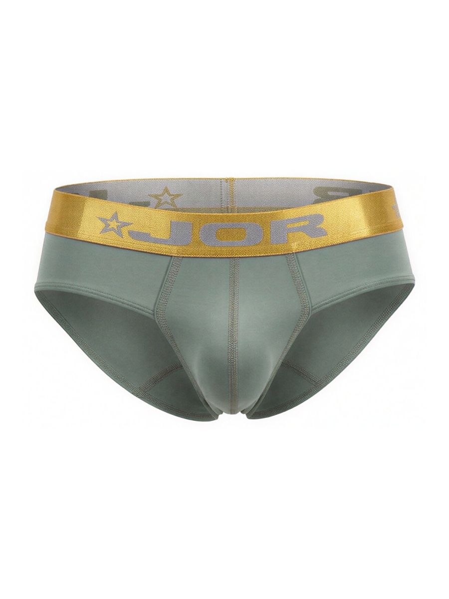JOR 2327 Soho Mens Built to Feel Premium Briefs Green Plus Size