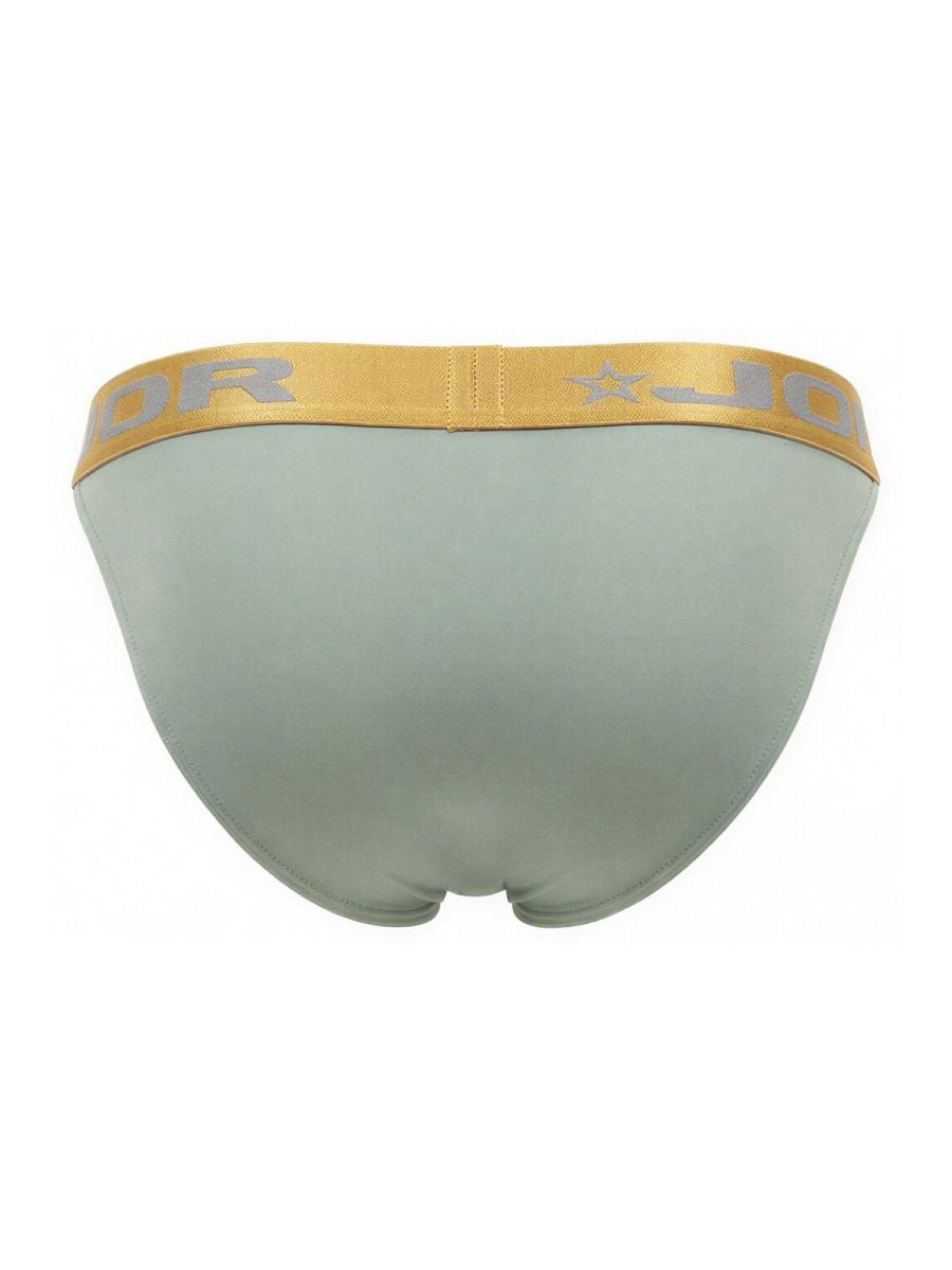 JOR 2328 Soho Mens Medium Coverage Bikini Green Plus Sizes