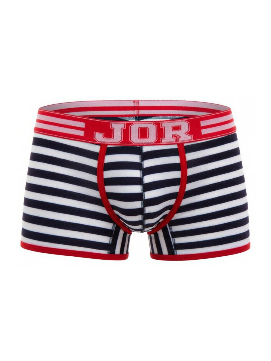 JOR 2334 Santorini Male Classic Nautical Trunks Stripes Plus Sizes